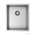 Artinox Radius 340 x 400 Single Bowl Kitchen Sink, Stainless Steel