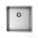 Artinox Radius 400 x 400 Single Bowl Kitchen Sink, Stainless Steel