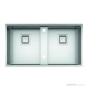 Artinox Ghost 900 Kitchen Sink with Cover, Stainless Steel
