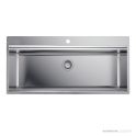 Artinox Layer Workstation Kitchen Sink W1040, Taphole At Back, Stainless Steel