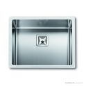 Artinox Radius 500 x 400 Single Bowl Kitchen Sink Incl. Strainer, Stainless Steel