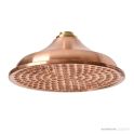Brooklyn Copper Co Daintree Outdoor Shower Rose, Solid Copper or Brass