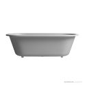 Dado Quartz Liberty 1700mm Bath No Feet, Satin White
