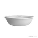 Dado Quartz Liberty 545mm Stone Above Counter Basin, Satin White