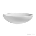 Dado Quartz Moloko 575mm Stone Above Counter Basin, Satin White