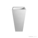 Dado Quartz Edith 820mm Stone Freestanding Basin NTH, Satin White