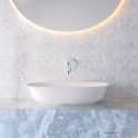 Domus Living Caria 580mm Above Counter Basin, Matte White