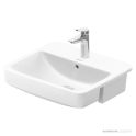 Duravit No.1 Semi-Recessed Basin 550 x 460 mm 1th, White