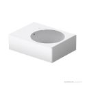 Duravit Scola Washbasin - Right Hand Bowl 615 x 460mm, Gloss White