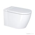 Duravit SensoWash i Plus Wall Faced Smart Toilet, White Panel