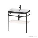 Duravit Happy D.2 Plus Washbasin 775 x 490mm, White/Black
