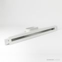 Expella Linear Slot Grille 780mm with Plenum Box, White Powdercoat Aluminium