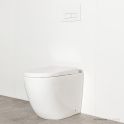Expella Odourless Milu Crest Floorstanding Toilet Pan, Standard Seat & Cistern