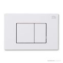 Expella Standard Square Flush Plate White