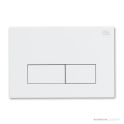 Expella Ultraslim Flush Plate Matt White