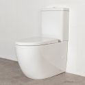 Expella Odourless Milu Crest Back to Wall Toilet Suite, Standard Seat, Back Inlet