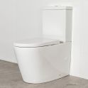 Expella Odourless Milu Mod Back to Wall Toilet Suite, Standard Seat, Bottom Inlet