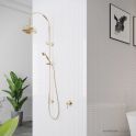 Faucet Strommen Cascade Dual Shower 900, Polished Liberty Gold