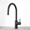 Faucet Strommen Pegasi M Sink Mixer Curve Pull Out, Matte Black