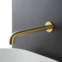 Faucet Strommen Pegasi M Wall Bath Spout 250, Brushed Liberty Gold
