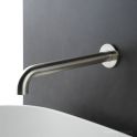 Faucet Strommen Pegasi M Wall Bath Spout 250, Brushed New Nickel