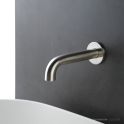 Faucet Strommen Pegasi M Wall Basin Spout 150, Brushed New Nickel