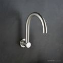Faucet Strommen Pegasi M Wall Spa Spout 200 Swivel, Brushed New Nickel