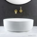Faucet Strommen Silkstone New Henge Basin , Satin White