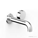 Faucet Strommen Zero Progresiv Smooth Wall Bath Mixer Set, 150