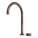 Faucet Strommen Zero Progresiv Smooth Hob Basin Mixer Tall Curve, Armada Bronze