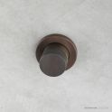 Faucet Strommen Zero Diverter Switch, Knurl, Antique Brass Medium