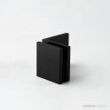 Faucet Strommen Shower Bracket, Glass-to-wall 90 Degree, Matte Black