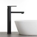 Faucet Strommen Zeos Basin Mixer, Tall 222h, Matte Black