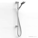 Faucet Strommen Zeos Slide Shower, Inflow 600, 100sq