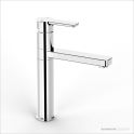 Faucet Strommen Zeos Basin Mixer Swivel, Mid 155h