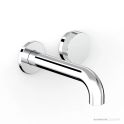 Faucet Strommen Zero Progresiv Fluted Wall Basin mixer set, 150