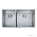 Franke Bolero Top, Flush & Under Mount 1 & 1/2 Double Bowl Sink 780mm, SBL, HOF, RM44, DT360, Stainless BOX220-42/29 SBL