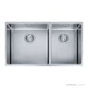 Franke Bolero Top, Flush & Under Mount 1 & 1/2 Double Bowl Sink 780mm, SBR, HOF, RM44, DT360, Stainless BOX220-42/29 SBR
