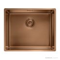 Franke Mythos Masterpiece Top, Flush & Under Mount Single Bowl Sink 540mm, Stainless Steel BXM210-50CP