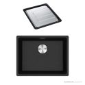 Franke Maris Undermount Single Bowl Sink 553mm, DT651, Onyx MRG110-52ON-FPC