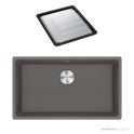 Franke Maris Undermount Single Bowl Sink 753mm, DT651, Stone Grey MRG110-72SG-FPC