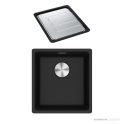 Franke Maris Flushmount Single Bowl Sink 403mm, DT651, Onyx MRG210-37ON-FPC