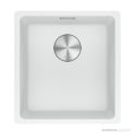 Franke Maris Flushmount Single Bowl Sink 403mm, Polar White MRG210-37PW-B