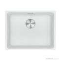 Franke Maris Flushmount Single Bowl Sink 553mm, Polar White MRG210-52PW-B