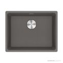 Franke Maris Flushmount Single Bowl Sink 553mm, Stone Grey MRG210-52SG-B