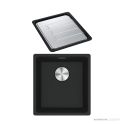 Franke Maris Granite Topmount Single Bowl Sink 410mm, DT651, Matt Black MRG610-37MB-FPC