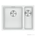 Franke Maris Topmount 1 & 1/2 Double Bowl Sink 560mm, SBR, Polar White MRG 660/34-15 SBR PW
