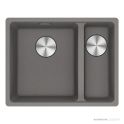 Franke Maris Topmount 1 & 1/2 Double Bowl Sink 560mm, SBR, Stone Grey MRG 660/34-15 SBR SG