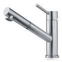 Franke Orbit 209mm Pull Out Sink Mixer, Stainless Steel