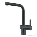 Franke Atlas Neo 225mm Pull Out Sink Mixer, Black Steel
